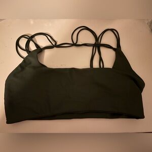 MIKOH S Kapa’a Bikini Top Jungle Green